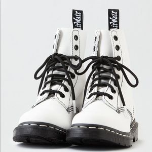 Dr.Marten 1460 White Leather Pascal Boots